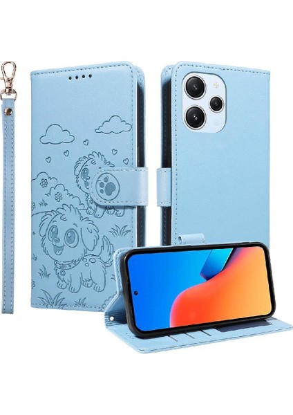 Xiaomi Poco M6 Pro 5g Sevimli Karikatür Köpek Manyetik Deri Kapaklı Koruyucu Telefon Kılıfı Cüzdan Kart Tutucu Bilek Kayışı (Yurt Dışından) indirimleri