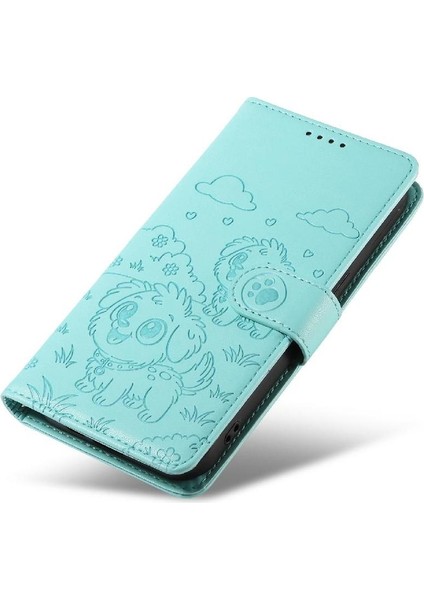 Xiaomi Redmi 10C Sevimli Karikatür Köpek Manyetik Deri Kapaklı Koruyucu Telefon Kılıfı Cüzdan Kart Tutucu Bilek Kayışı (Yurt Dışından) fırsatları