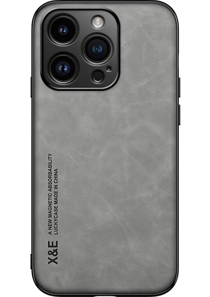 Manyetik Deri Arka Telefon Kılıfı iPhone 15 Pro (Yurt Dışından) fiyatları