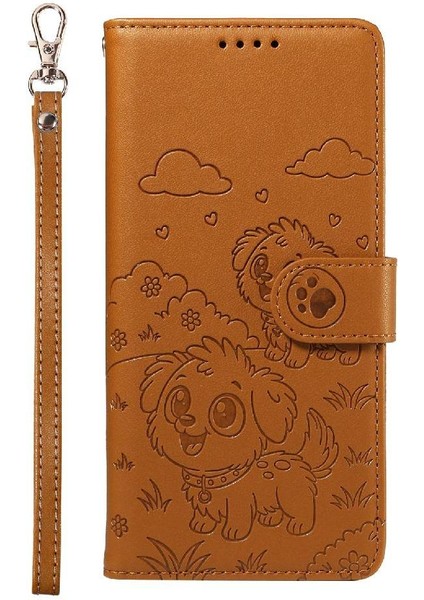 Xiaomi Redmi A5 4g Sevimli Karikatür Köpek Manyetik Deri Kapaklı Koruyucu Telefon Kılıfı Cüzdan Kart Tutucu Bilek Kayışı (Yurt Dışından) fiyatları