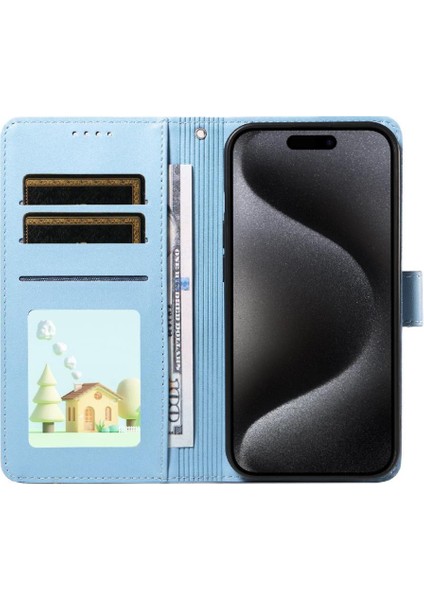 iPhone 6 Plus Sevimli Karikatür Köpek Manyetik Deri Kapaklı Koruyucu Telefon Kılıfı Cüzdan Kart Tutucu Bilek Kayışı (Yurt Dışından) fiyatları