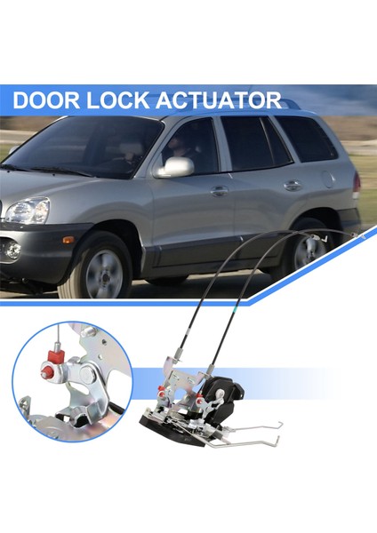 Hyundai Santafe 2.4l 2.7l 3.5l Dohc 2001-2006, 81320-26021, 8132026021, 81320 26021 Için Ön Sağ Kapı Kilidi Aktüatörü (Yurt Dışından) indirimleri