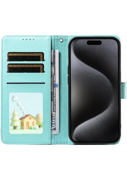 Tecno Pop 9 Sevimli Karikatür Köpek Manyetik Deri Kapaklı Koruyucu Telefon Kılıfı Cüzdan Kart Tutucu Bilek Kayışı (Yurt Dışından) modelleri