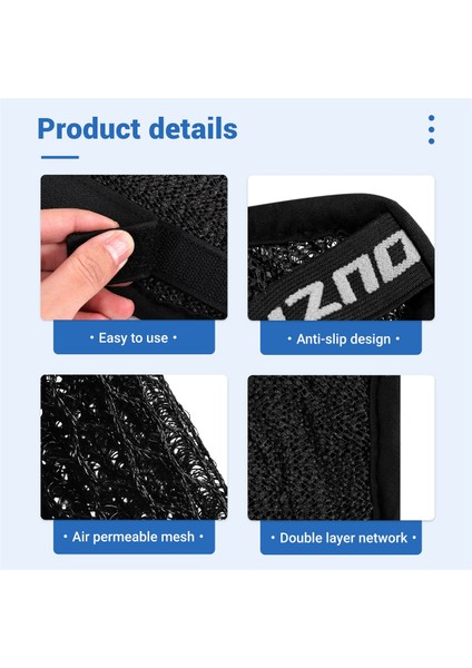 Motosiklet Cool Koltuk Kılıfı Evrensel Koruma Koltuk Güneş Koruma Koltuk Minderi 3D Ağ Su Geçirmez Minder Motosiklet Aksesuarları (Yurt Dışından) fırsatları