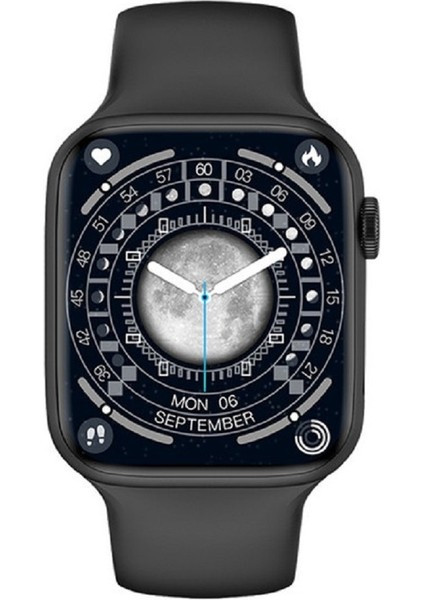 Unisex 41 mm Akıllı Saat, Gümüş Renk, Şık ve Fonksiyonel Tasarım
