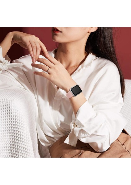 Unisex 41 mm Akıllı Saat, Gümüş Renk, Şık ve Fonksiyonel Tasarım fırsatları
