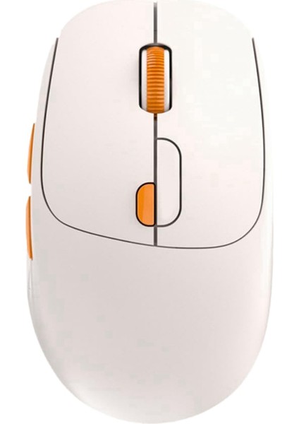 Macbook, Mac Pro ve Lenovo Dizüstü Bilgisayarlar Için 2.4g Kablosuz Altı Düğmeli Tip-C Şarjlı Ergonomik Tasarım Kablosuz Fare (Yurt Dışından)