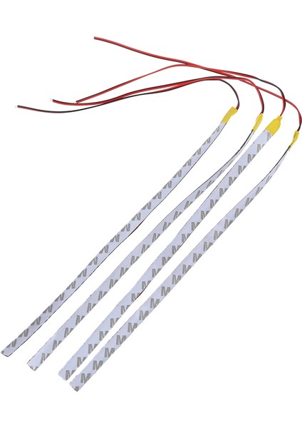 4 x Esnek 15 LED Şerit Işık 30 cm Turuncu Su Geçirmez Araba Motosiklet Için (Yurt Dışından) fiyatları