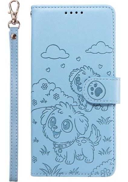 Xiaomi 15 Ultra Sevimli Karikatür Köpek Manyetik Deri Kapaklı Koruyucu Telefon Kılıfı Cüzdan Kart Tutucu Bilek Kayışı (Yurt Dışından) indirimleri