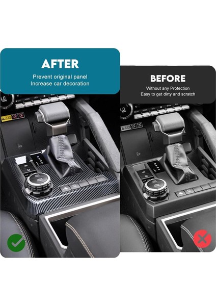 Toyota Tacoma 2024 2025 4runner 2025 Iç Aksesuarlar Lhd Için Merkezi Kontrol Vites Paneli Döşeme Kapağı (Yurt Dışından) fiyatları