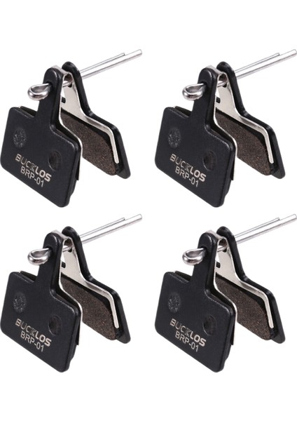 Bucklos 4 Adet Metal Bisiklet Fren Balatası Hidrolik Disk Fren Balatası B01S B05S Yol Bisikleti Fren Parçası Shimano MT200 M535 Için Uygundur (Yurt Dışından)
