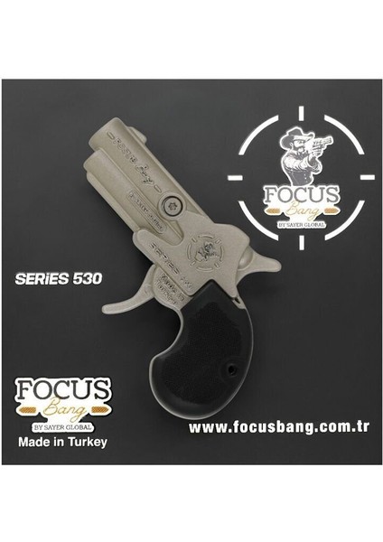 530 Focus Bang Oyuncak Tabanca Series 530 Black-Füme-Saten fiyatları