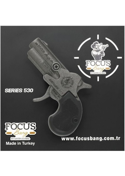 530 Focus Bang Oyuncak Tabanca Series 530 Black-Füme-Saten modelleri