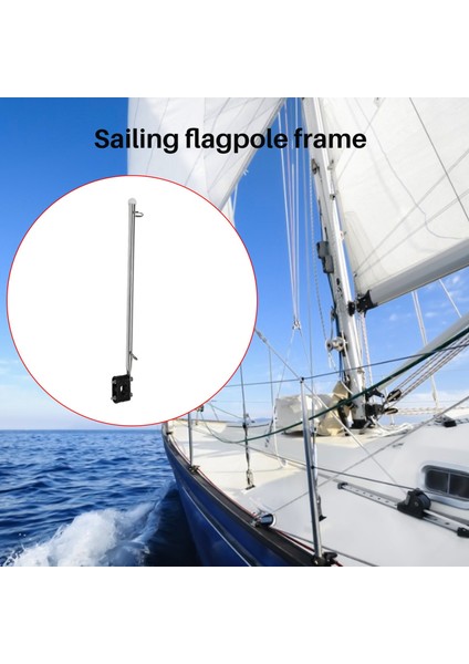 2x 14 Inç Bayrak Direği Tutucu Paslanmaz Çelik 7/8 Inç 1 Inç Tekne/yat Ray Montajı (Yurt Dışından) modelleri