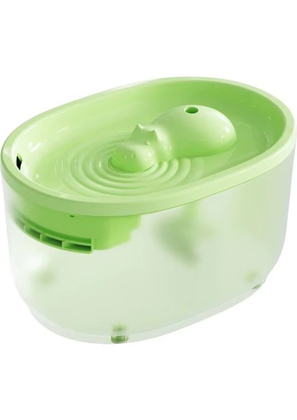 Yükseltilmiş Evcil Hayvan Su Çeşmesi Otomatik USB Kedi Köpek Su Sebili Sessiz Sirkülasyon Pompası 3 Filtreli 2.4l (Yurt Dışından)