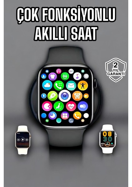 Renkli Akıllı Saat, Amoled Ekran, Gps, Uyku Takibi, Bluetooth Bağlantılı