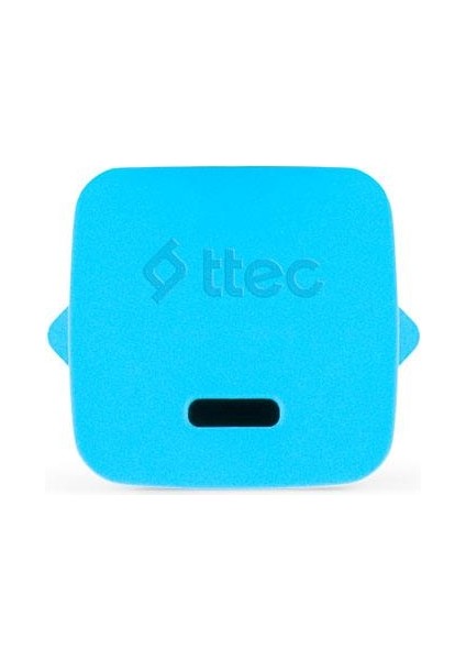 Smartcharger Gan 20W Pd Seyahat Hızlı Şarj Aleti + Usb-C - Usb-C 3A Kablo Neon Mavi 2SCG20CN modelleri