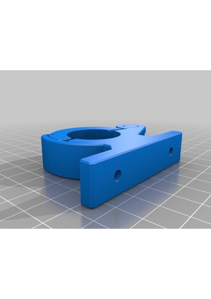 25MM Boru Kelepçesi (Sadece Plastik Aparattır!!!) 3D
