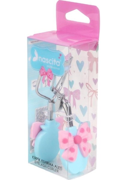 Pembe Kurdeleli Kirpik Kıvırma Aleti - 18 fırsatları