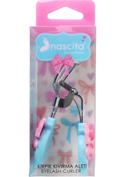 Pembe Kurdeleli Kirpik Kıvırma Aleti - 18 indirimleri