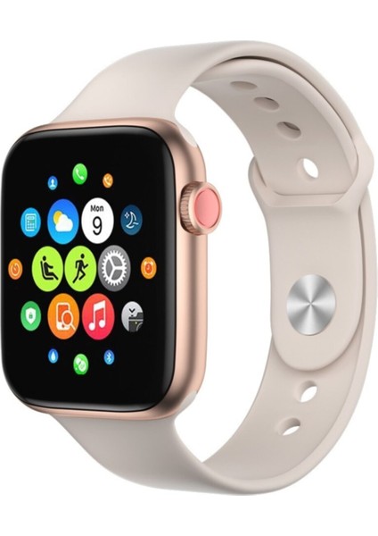 Pembe Akıllı Saat, Android ve Ios Uyumlu, Yan Düğmeli, Aktif ve Şık Tasarım fırsatları