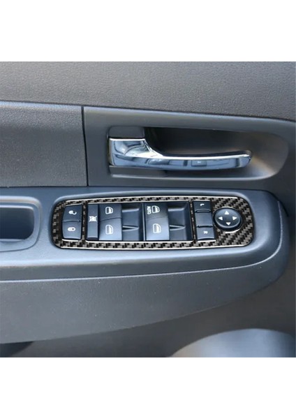 Jeep Liberty 2008-2012 Cam Kaldırma Anahtarı Paneli Kapağı Döşeme Çıkartması Iç Aksesuarlar Için Karbon Fiber (Yurt Dışından) indirimleri