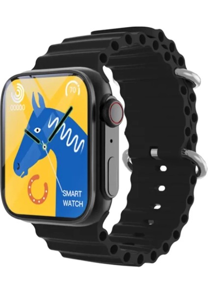 49 mm Akıllı Saat, Siyah, +Plus, Ithalatçı Garantili, W68 W68, Sağlıklı ve Şık Tasarım fiyatları