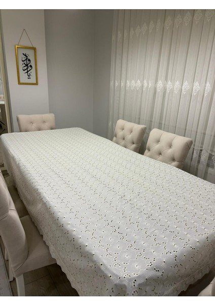Brode Nakış Işlemeli Dertsiz Masa Örtüsü 150X250 fiyatları