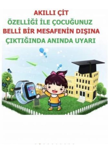 Çocuklar Için Renkli, Kameralı, Sım Kartlı, Lbs Özellikli Akıllı Saat fırsatları
