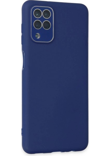 Samsung Galaxy A22 Kılıf Lansman Glass Kapak - Sky Blue fiyatları