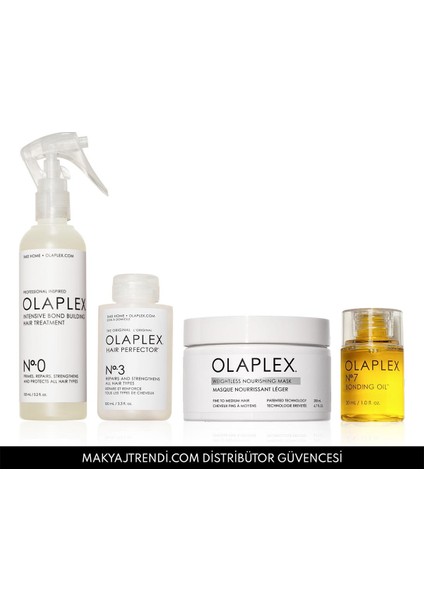 Bye-Bye Dryness Kit - Ince Telli Saçlar Için Bağ Güçlendirici & Parlaklaştırıcı & Yoğun Onarıcı Saç Bakım Seti