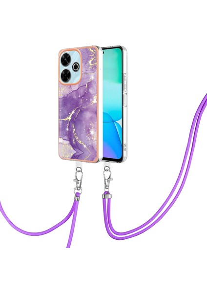 Redmi 13 4g Için Mermer Imd Tpu Kılıf (Yurt Dışından)