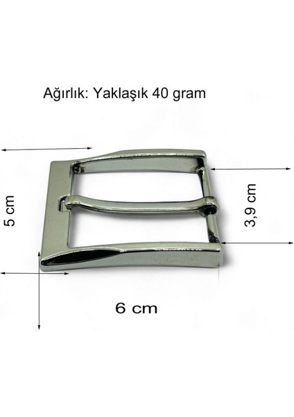 Kemer Tokası 4 cm 1 Adet Nikel modelleri