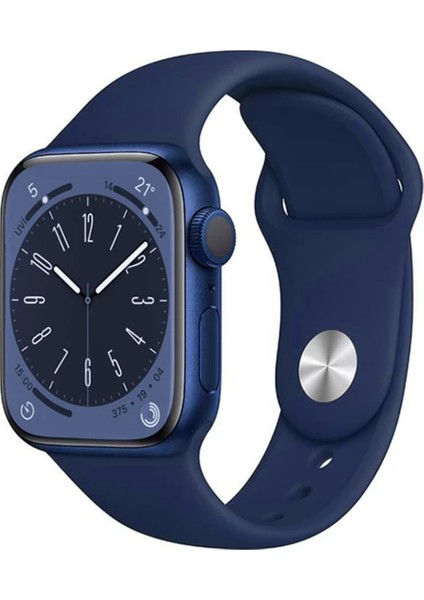 Mavi H11 Pro Akıllı Saat Serisi 8, Kablosuz Şarj ve Çağrı Özellikli