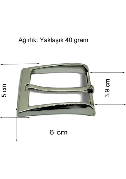 Kemer Tokası 4 cm 1 Adet Nikel modelleri