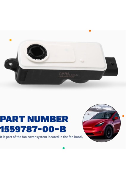 Tesla Model Y 3 17-23 Için Hava Toplama Kaput Motoru 1559787-00-B 155978700B Hava Giriş Izgarası Motoru (Yurt Dışından) indirimleri