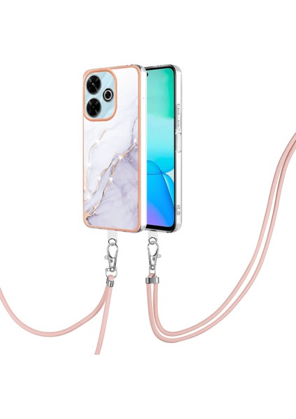 Redmi 13 4g Için Mermer Imd Tpu Kılıf (Yurt Dışından)