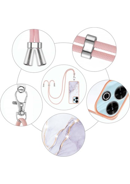 Redmi 13 4g Için Mermer Imd Tpu Kılıf (Yurt Dışından) indirimleri