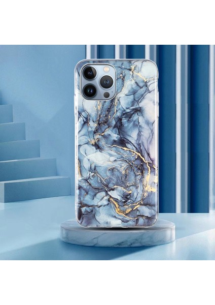 iPhone 15 Pro Için Mermer Tpu Telefon Kılıfı (Yurt Dışından) fırsatları