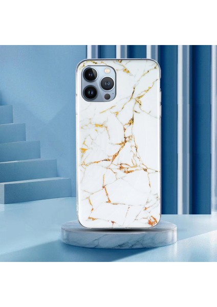 iPhone 15 Pro Için Mermer Tpu Telefon Kılıfı (Yurt Dışından) fırsatları