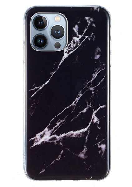 iPhone 15 Pro Için Mermer Tpu Telefon Kılıfı (Yurt Dışından)
