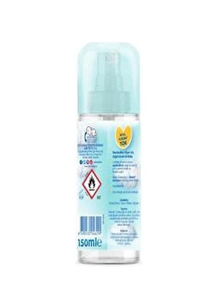 Bebek Kolonyası 150 ml Dermatolojik Olarak Test Edilmiş Hipoalerjenik Formül modelleri