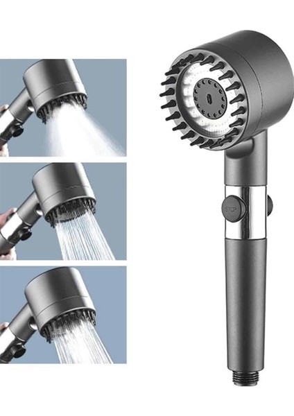 Depomix Yüksek Performanslı Masaj Etkili Su Tasarruflu Duş Başlığı Krom Kaplama Uzun Ömürlü fırsatları