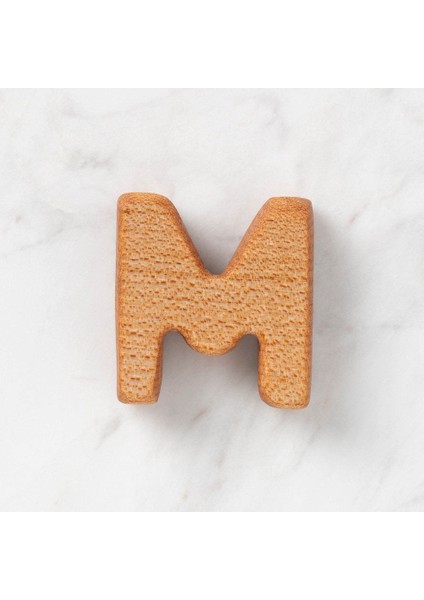 Hobi Baby Organik Ahşap Harf - M