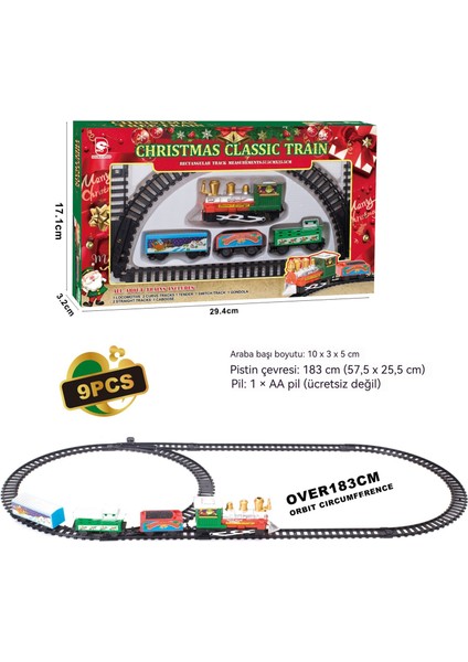Zeka Geliştirici Monte Edilebilir Küçük Tren Oyuncağı (Yurt Dışından)