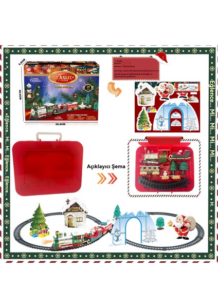 Zeka Geliştirici Monte Edilebilir Küçük Tren Oyuncağı (Yurt Dışından) fiyatları