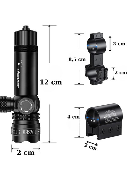 WS-603 Profesyonel Tüfek Bağlantılı Yeşil Lazer 532NM fırsatları