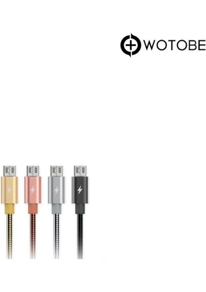 Micro USB Çelik Spiralli Şarj Data Kablosu fiyatları