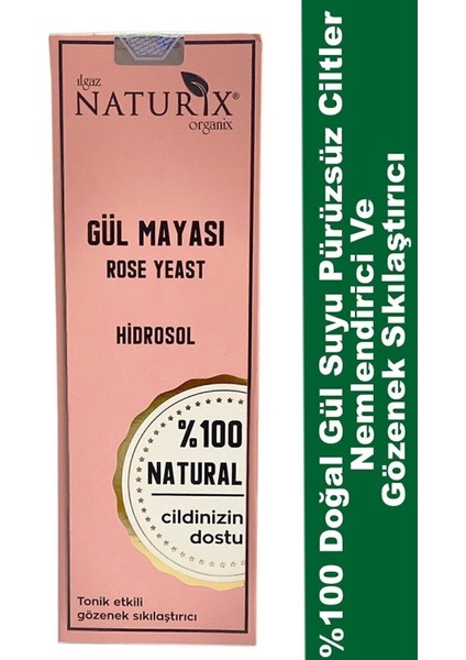 Doğal Tonik Gül Suyu %100 Doğal 250 ml modelleri