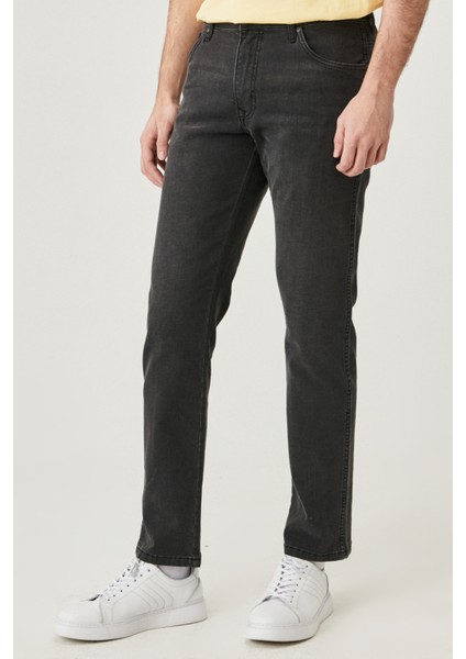 Texas Slim Fit Dar Kesim Normal Bel Esnek Jean Kot Pantolon